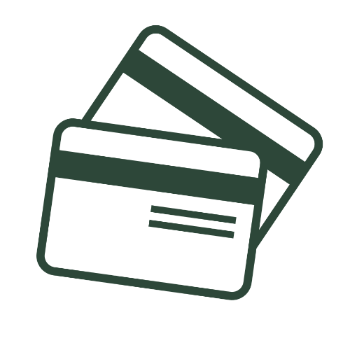 Icon of two credit cards